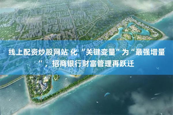 线上配资炒股网站 化 “关键变量”为“最强增量”，招商银行财富管理再跃迁