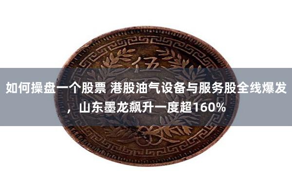 如何操盘一个股票 港股油气设备与服务股全线爆发，山东墨龙飙升一度超160%